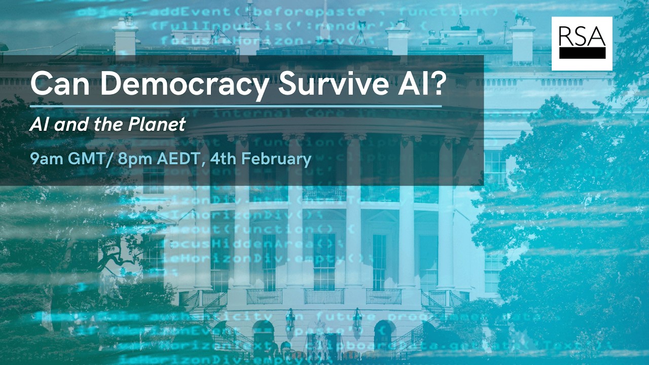 AI and the Planet: Can Democracy Survive AI?