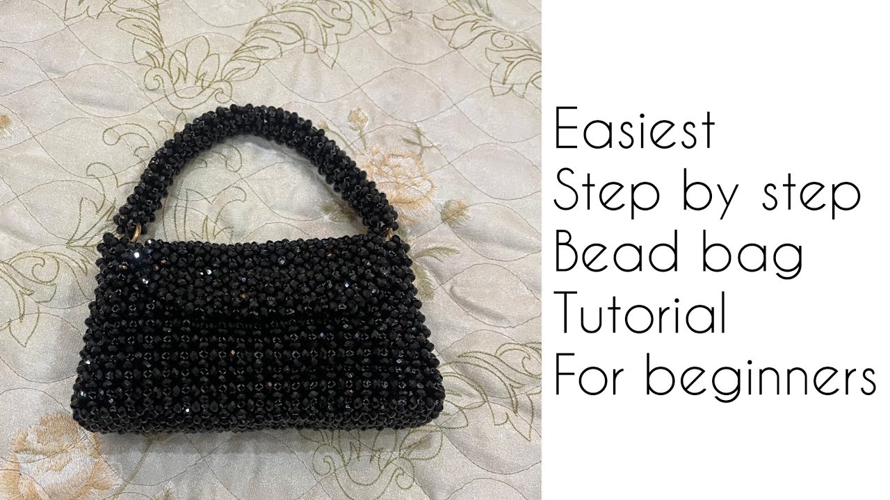 how to make a bead bag complete tutorial easiest steps explained 🗣️🤌