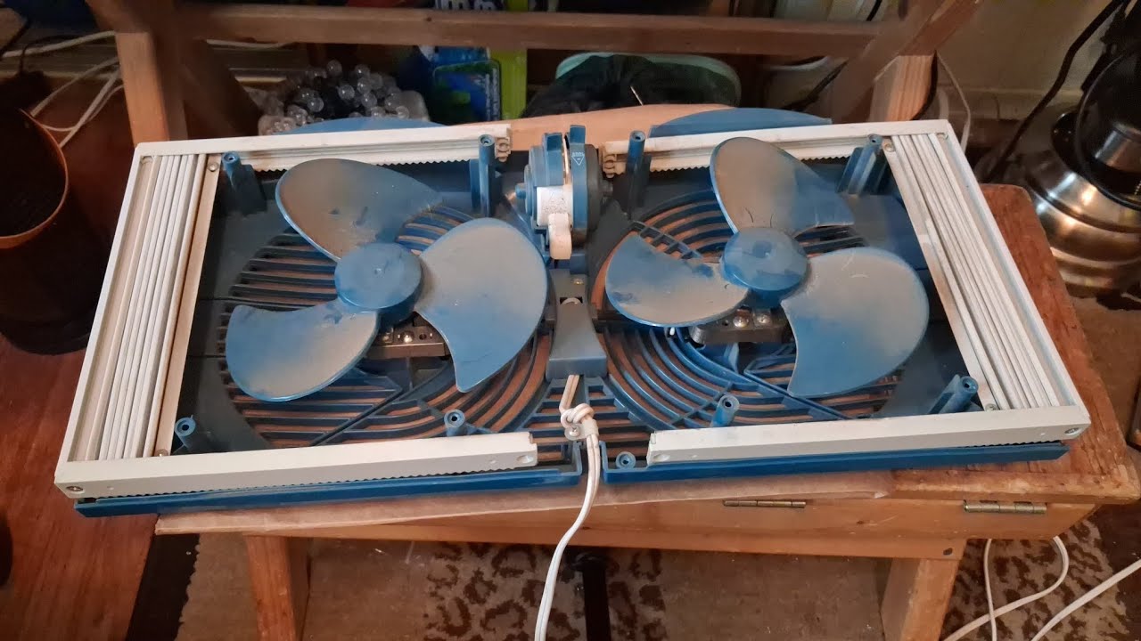 Clean, Service And Run Lasko 2136 Twin Window Fan 
