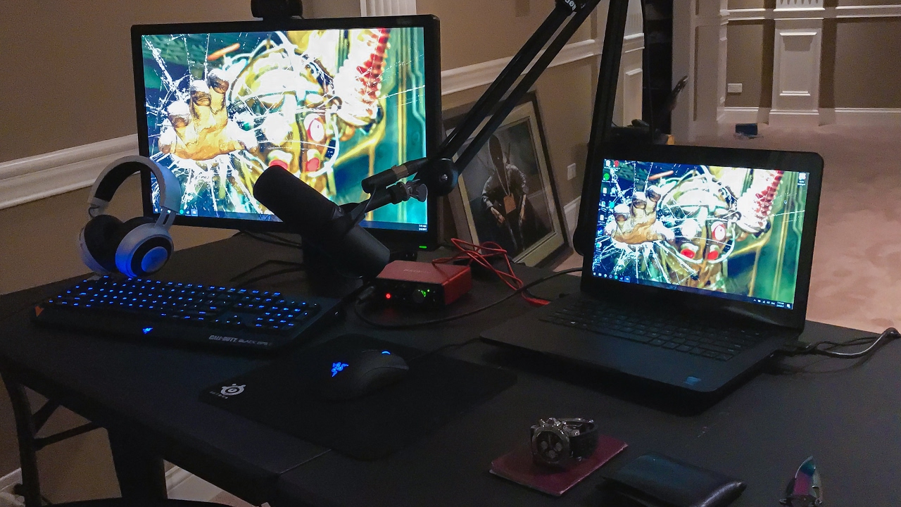 THE 'OpTic Syndicate' GAMING SET UP!