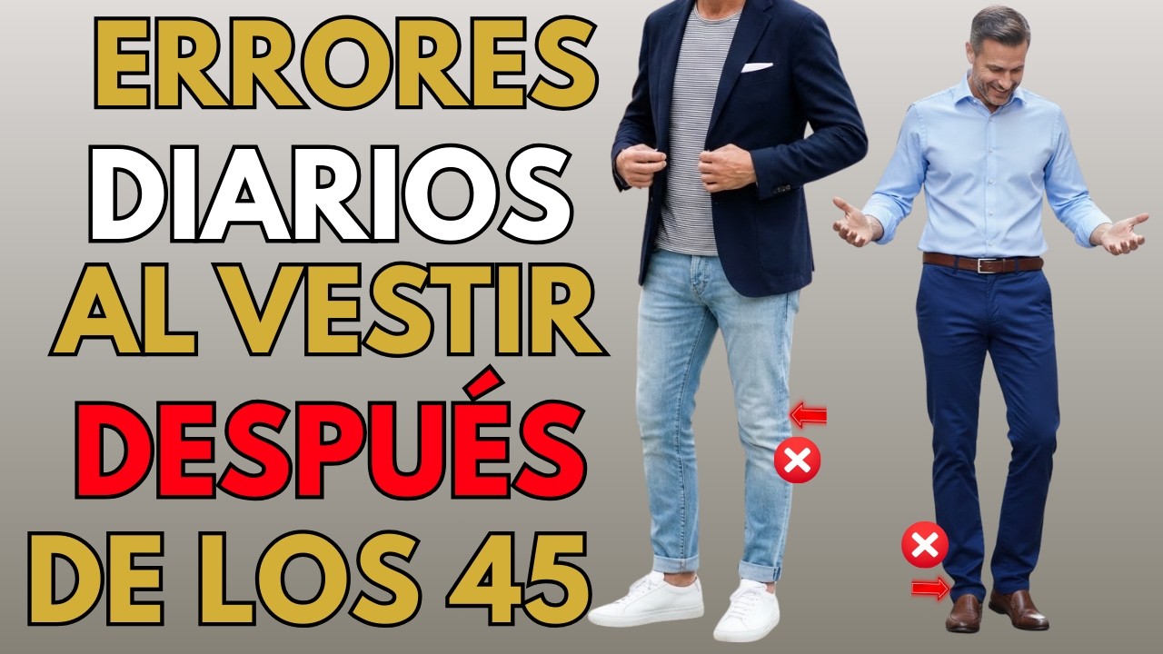 15 Atuendos Fáciles para Hombres Mayores de 45 para Verse Elegantes y Seguros Todos los Días