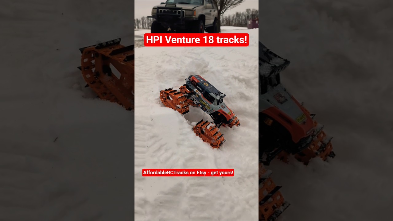 HPI Venture 18 Flux Snow Track Demo 