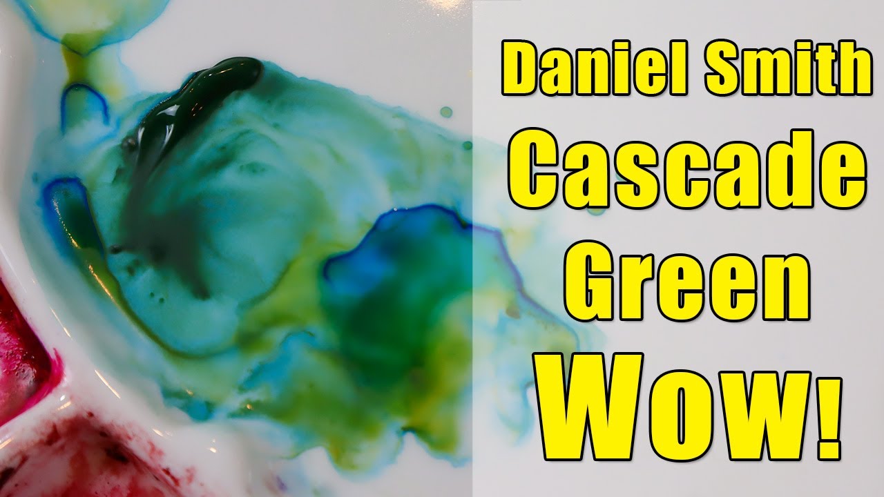Looking for a Watercolor Green? Check Out Cascade Green by Daniel Smith