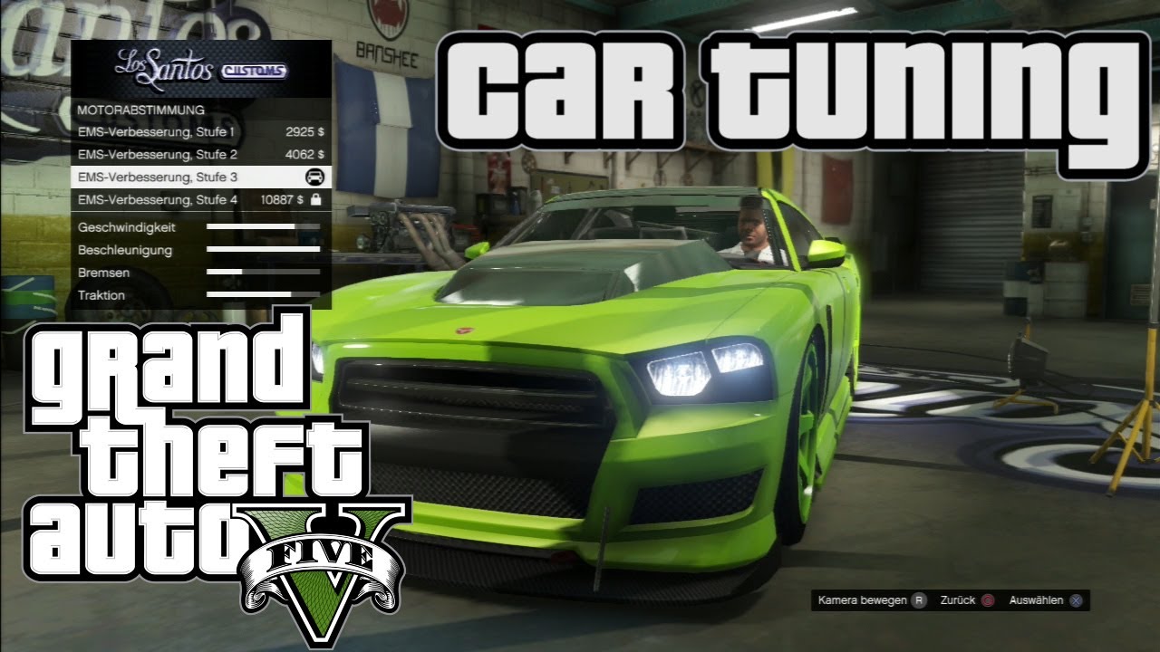 GTA 5 / GTA V Car Tuning Customization - Los Santos Customs - Only Gameplay - GTA5 Grand Theft Auto