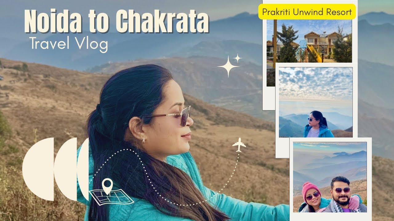 Ep-1 Noida to Chakrata Road Trip | Prakriti Unwind Resort Tour & Chirmiri Top View 