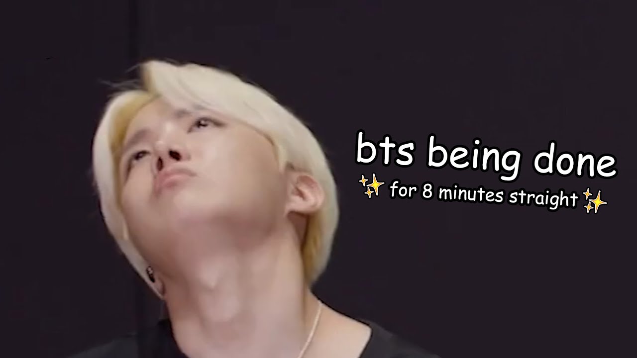 BTS дают интервью уже 8 минут подряд