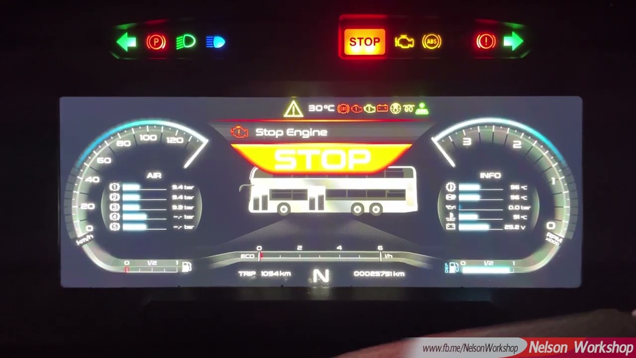 純紀錄 - KMB ADL E500MMC Euro6 (SFD8CLTR9NCTP) Startup