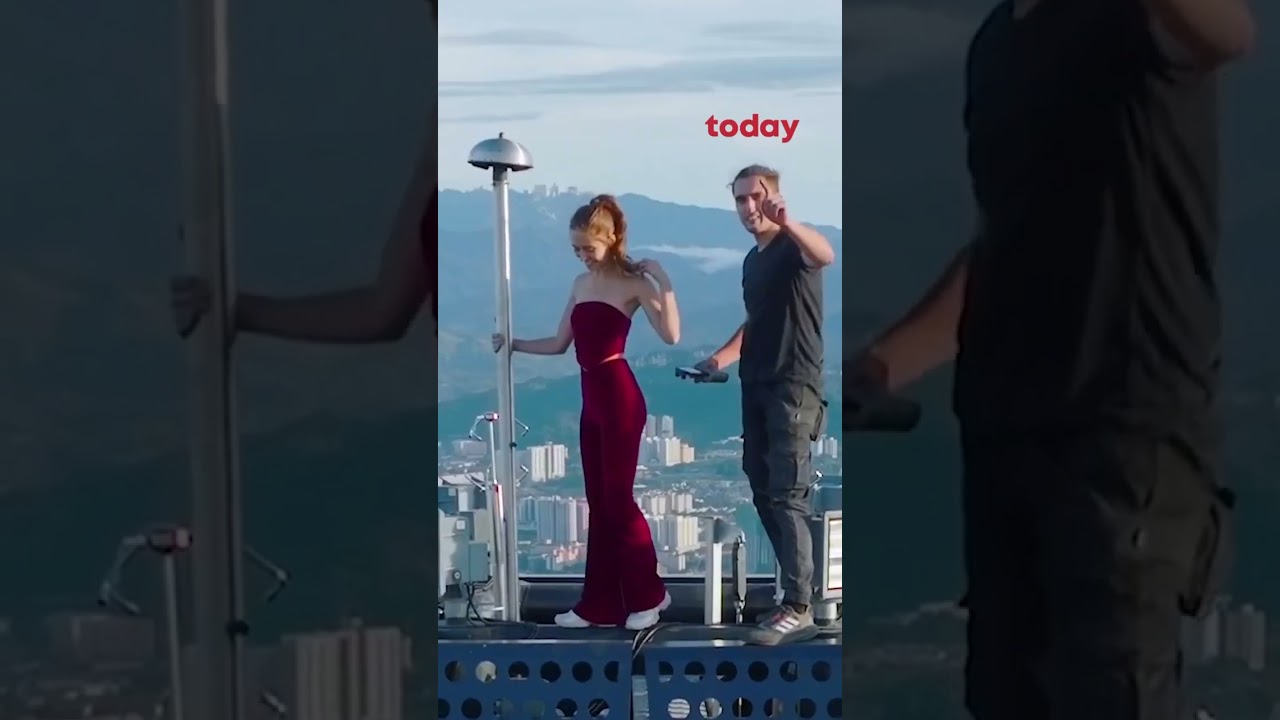 Couple who climbed world's second tallest structure under investigation