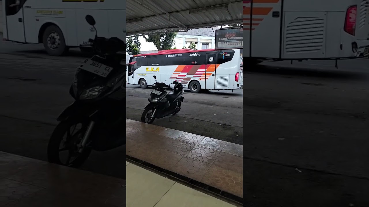 Bus EKA masuk Purbalingga jam 