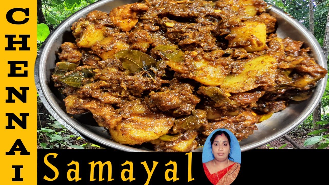 Pork Roast In Tamil | Pork Recipe In Tamil | Pork Pepper Fry | Pork Dry Roast By Chennai Samayal