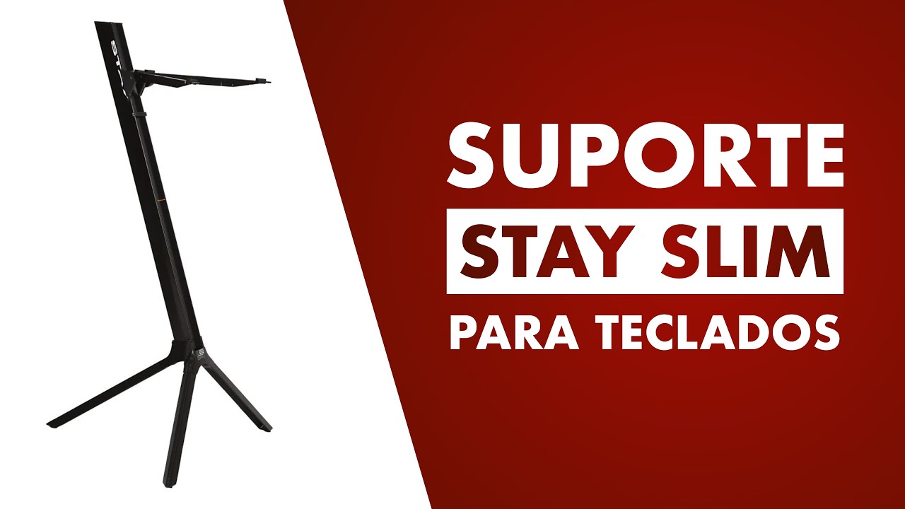 SUPORTE PARA TECLADOS STAY SLIM 1100/01 | UNBOXING, COMO MONTAR + REVIEW