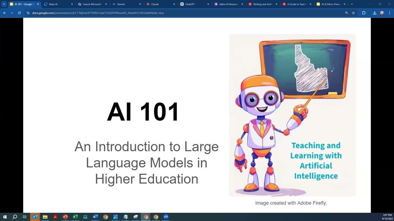 Introduction to AI for Idaho Educators