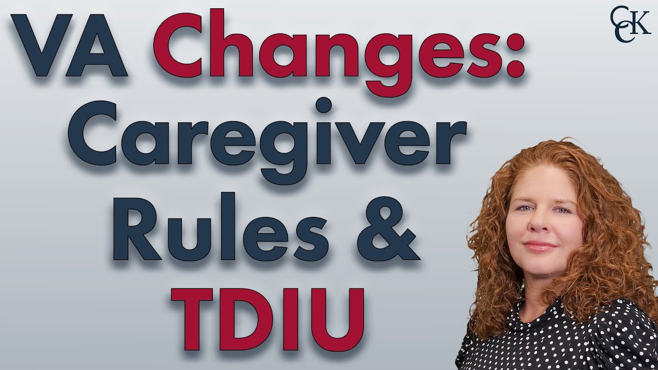 VA Expands Caregiver Benefits – What It Means for TDIU Veterans