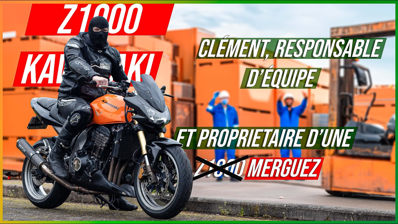 JE TEST LA Z1000 KAWASAKI - UNE VRAIS MERGUEZ 🤢🤮