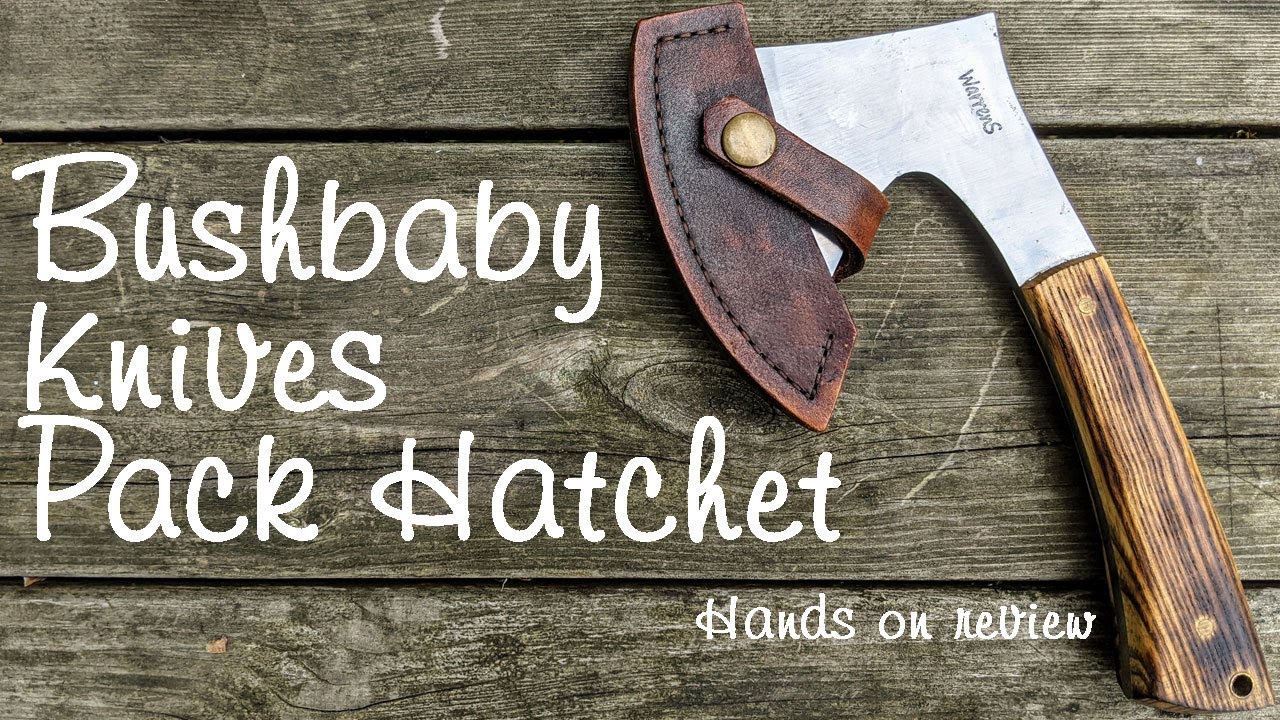 Bushbaby Knives Pack Hatchet - hands on review