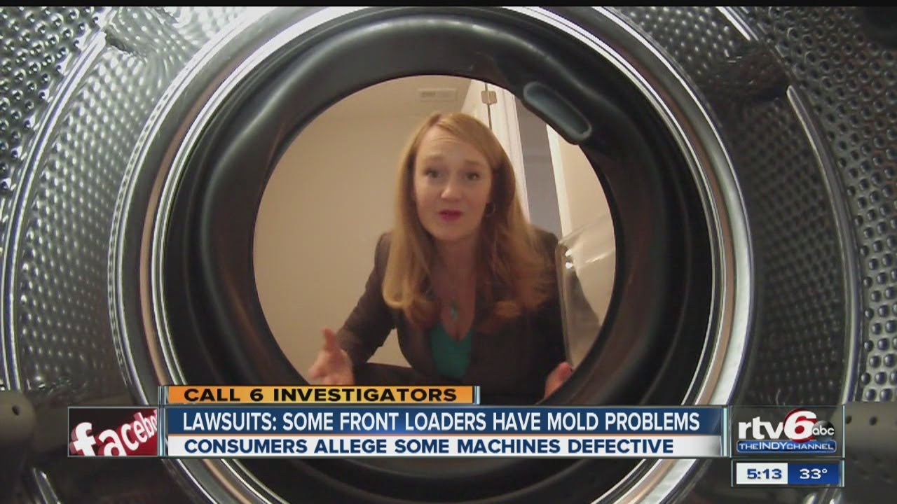 Lawsuits: Many front-load washing machines contain hidden mold