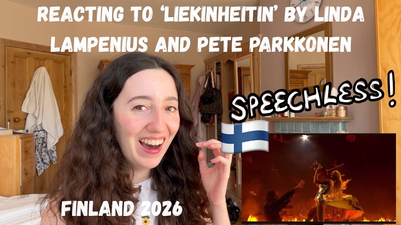 FINLAND ‘UMK’ 2026 - REACTING TO ‘LIEKINHEITIN’ BY LINDA LAMPENIUS AND PETE PARKKONEN (WOW! 🇫🇮)