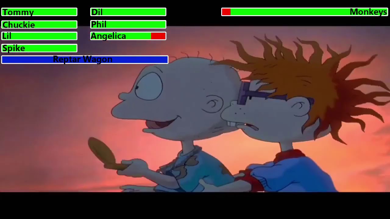 The Rugrats Movie (1998) Final Battle with healthbars (55K Subscriber Special)