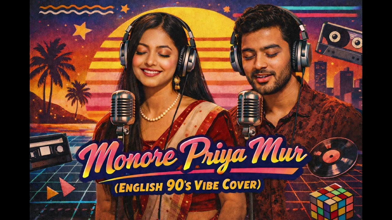 ✨ Monore Priya Mur – English 90’s Romantic Version | Tribute to Zubeen Garg | NextGen Notes ✨