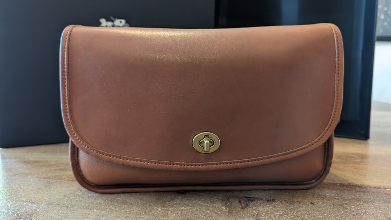 Vintage Coach City Bag