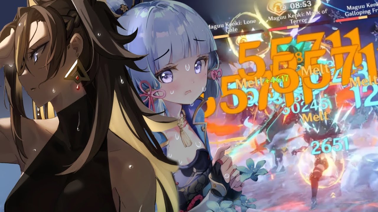 Dehya & Ayaka: All This Melting... Is So Hot...