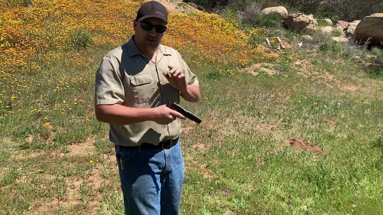 1911 Black Powder 45ACP Test