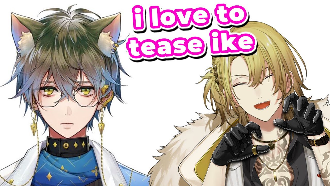 Ike is like a Kitty cat IRL