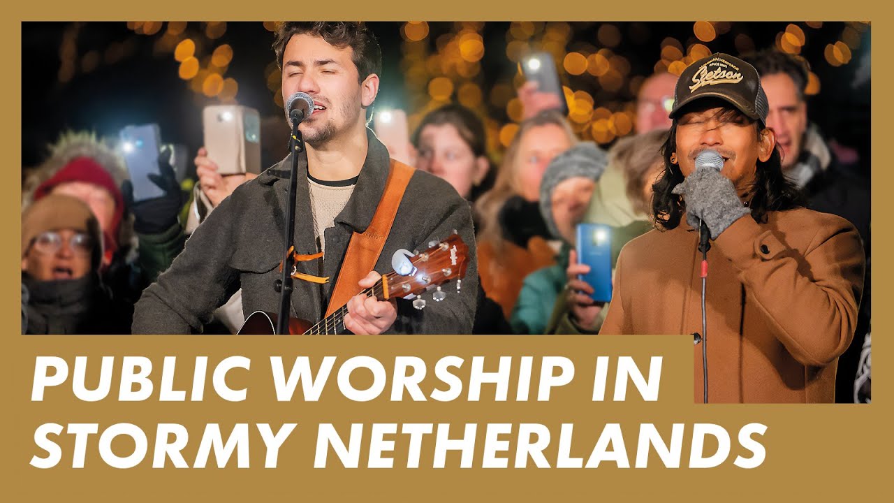 Powerful STREET WORSHIP in the Netherlands · Presence Worship on the Streets · Tilburg De Heuvel