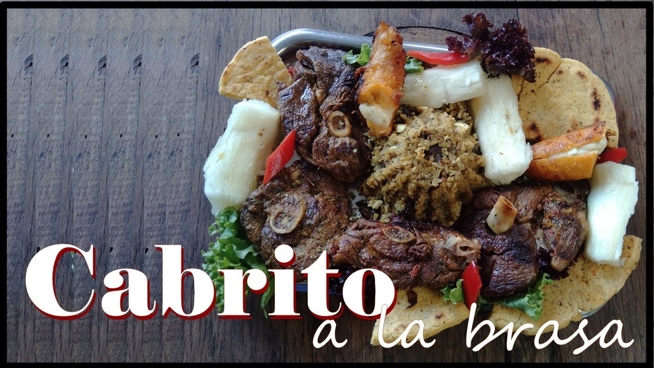 Cabrito dorado a la brasa, plato típico Santandereano - Cocina del Ardiloso