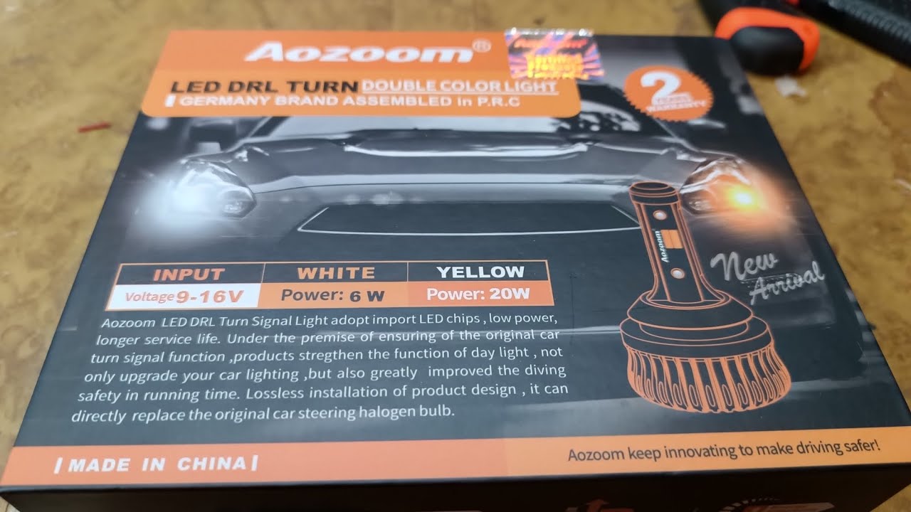 Обзор Дхо + Поворотники Aozoom led dro turn