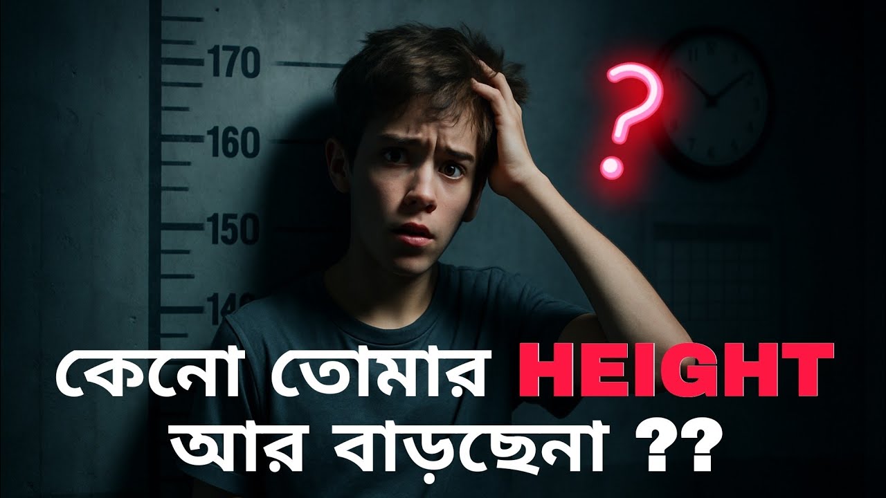 আপনার হাইট কেন আর বাড়ছে না? কারণ জানলে চমকে যাবেন! | Height Growth Bangla Tips