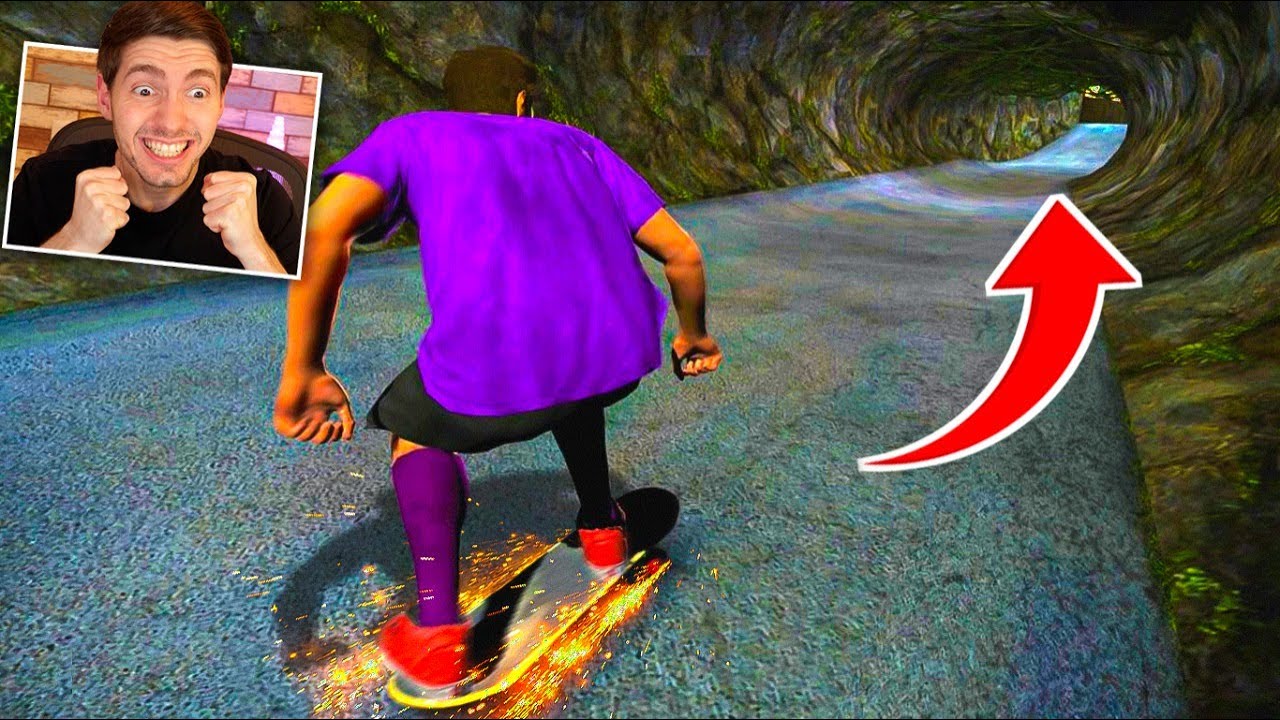 SKATE 3 - ENTREI em um TÚNEL SECRETO!!! (DESAFIOS)