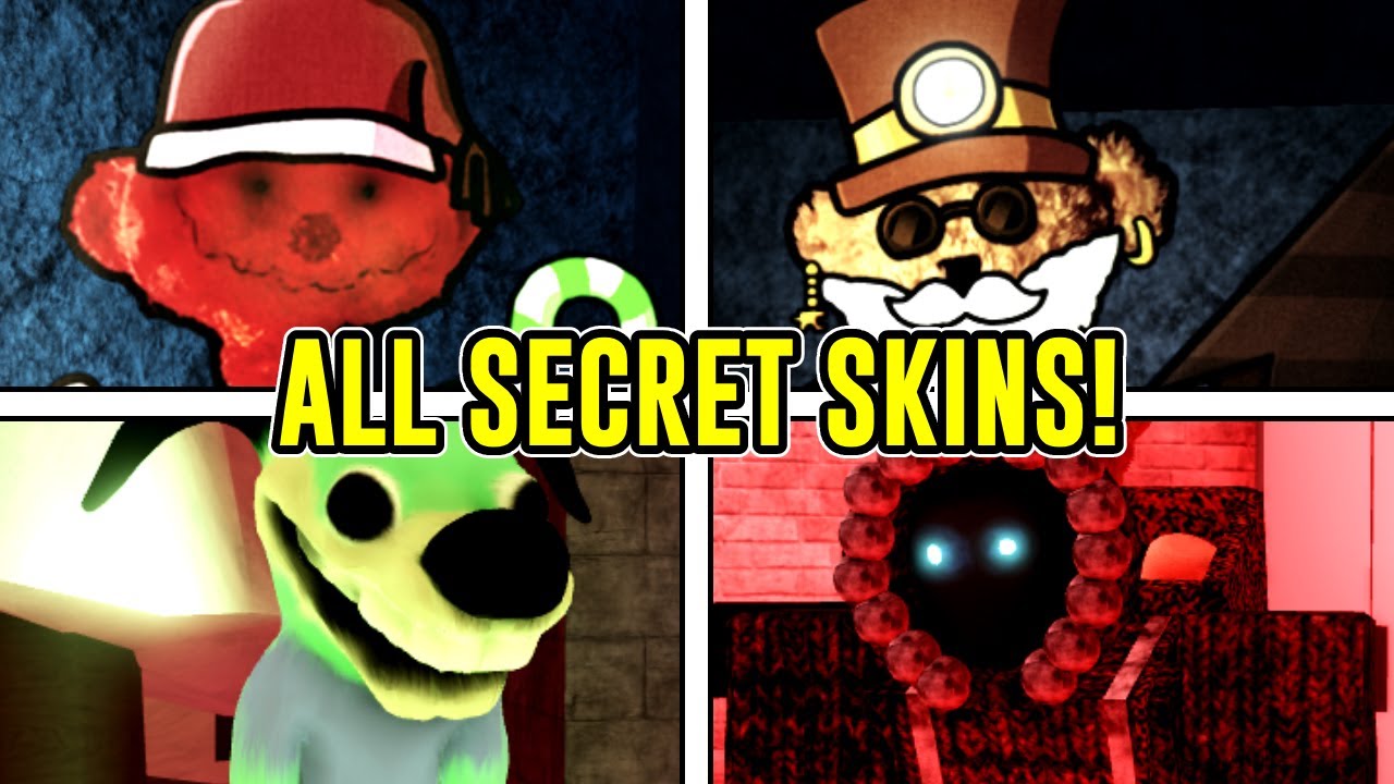 HOW TO GET 11 SECRET SKINS IN BEAR *! | ROBLOX
