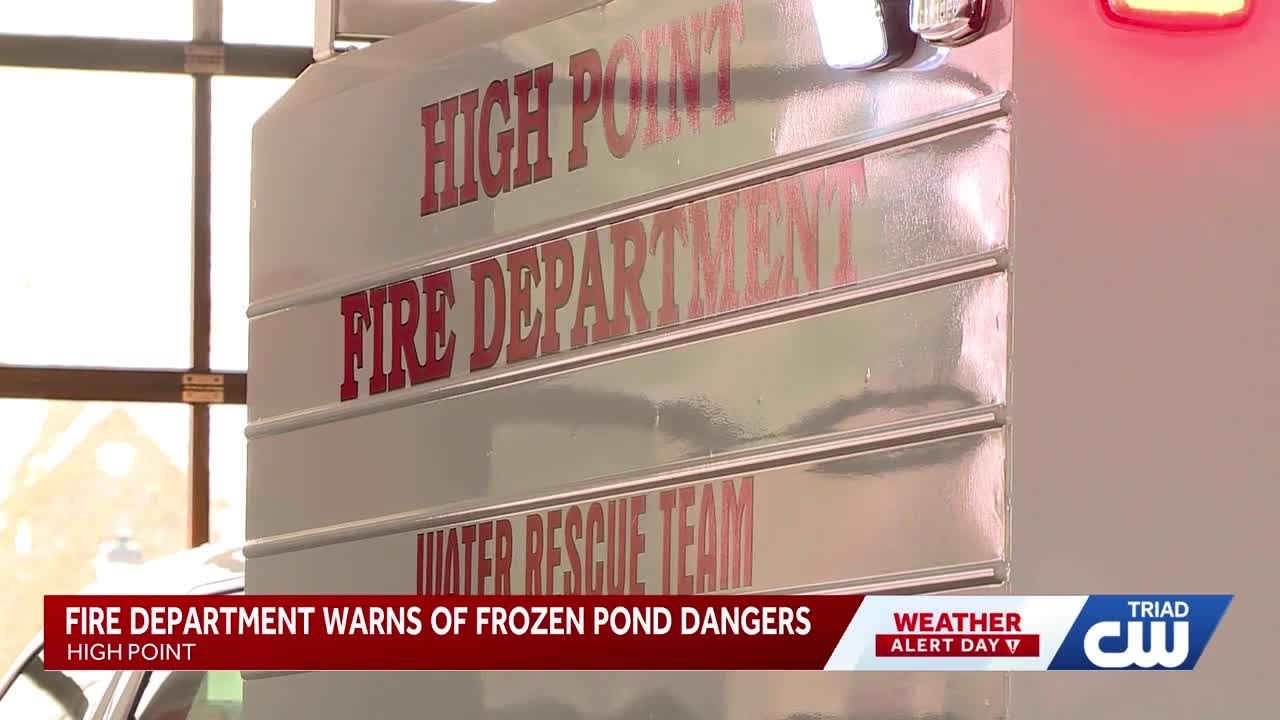 WXII's Joshua Davis gives an update on conditions in High Point and shares a winter weather safet...