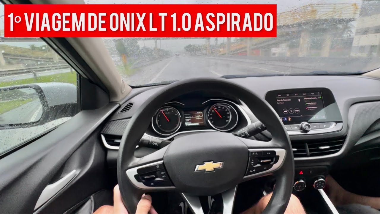 1º VIAGEM DE ONIX 1.0 ASPIRADO 2020! ANDA BEM?!