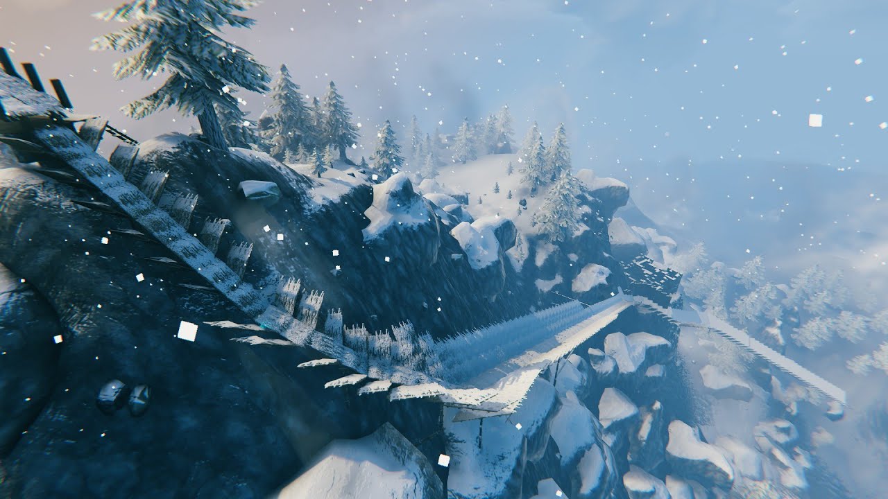 Valheim - Boat Sledding