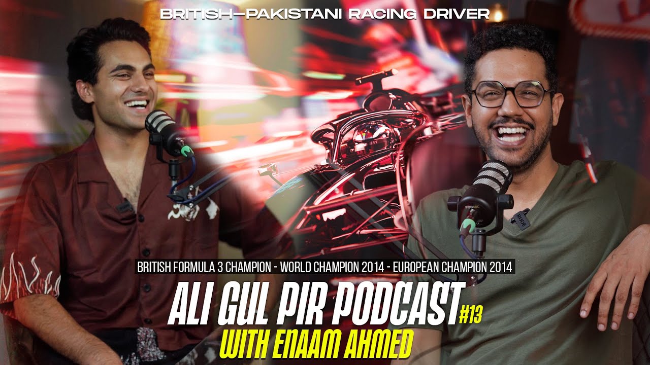 Pakistan's 1st Formula car racer - AGP Podcast #13 - Enaam Ahmed - Ali Gul Pir
