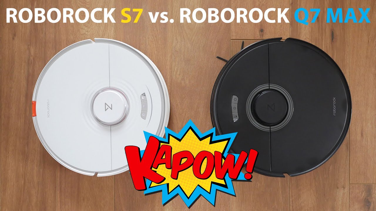 Roborock S7 vs. Roborock Q7 Max vs Roborock S5 Max - użytkowe por&oacute;wnanie modeli