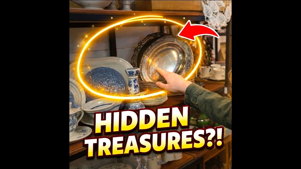 Antique shopping at a HUGE Antique Mall | Hidden Treasures Everywhere