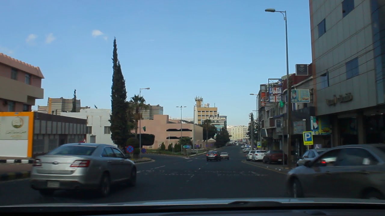 1- Driving Downtown - Abha City  - KSA