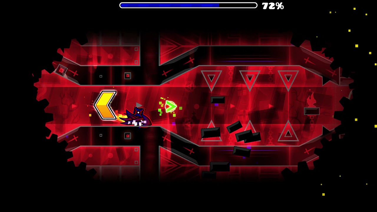 4k | Geometry Dash - Buried Angel 100% [All Coins] [Easy Demon]