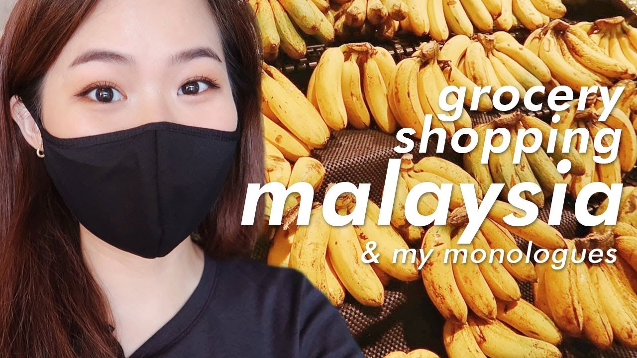 Mid-Price Grocery Shopping in Malaysia (AEON) | How Much Is a Bunch of Bananas?