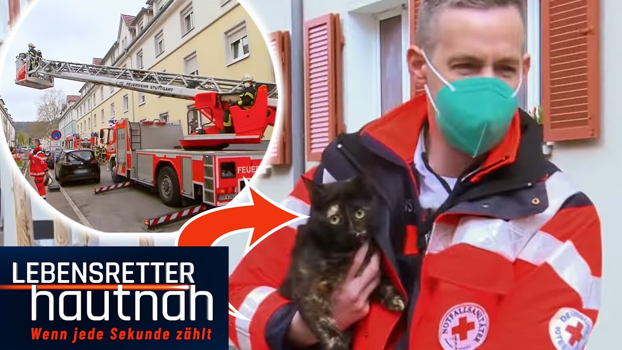 BRAND-ALARM: Micha & David müssen nicht nur Menschenleben retten!! | Lebensretter hautnah |SAT.1