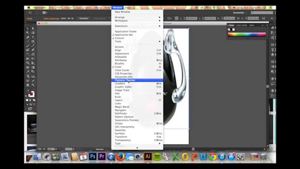 Using Image Trace in Adobe Illustrator CS6/CC