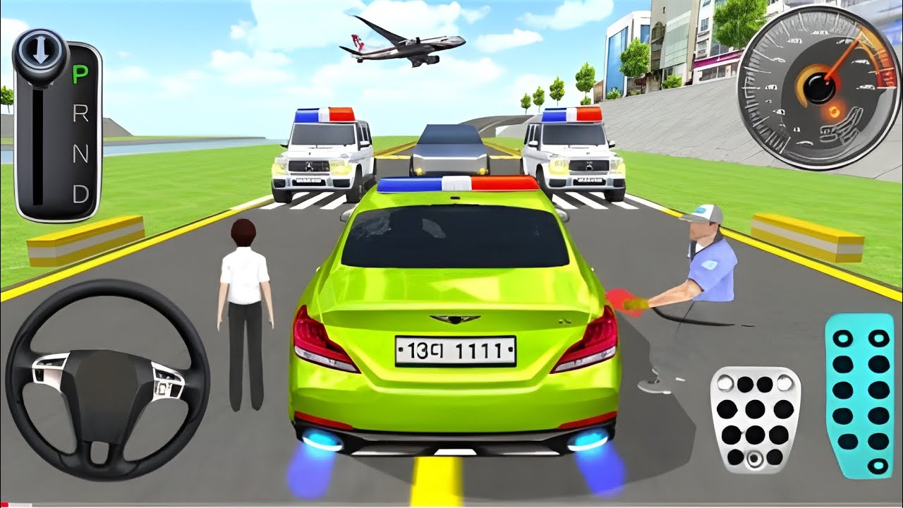New Green Mercedes G63 For Parking - 3d Driving Class android game || Car Game#gameplay #cargame