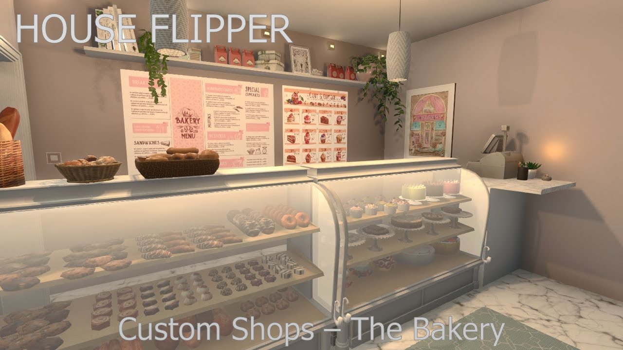 House Flipper - Custom Shops - Bakery Walkthrough