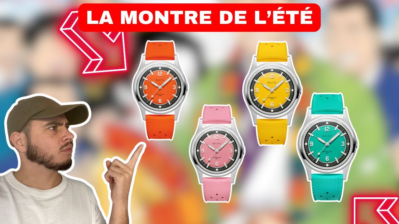 Baltic Sort La Montre De L'Été (Elle Va Tout Casser)😍
