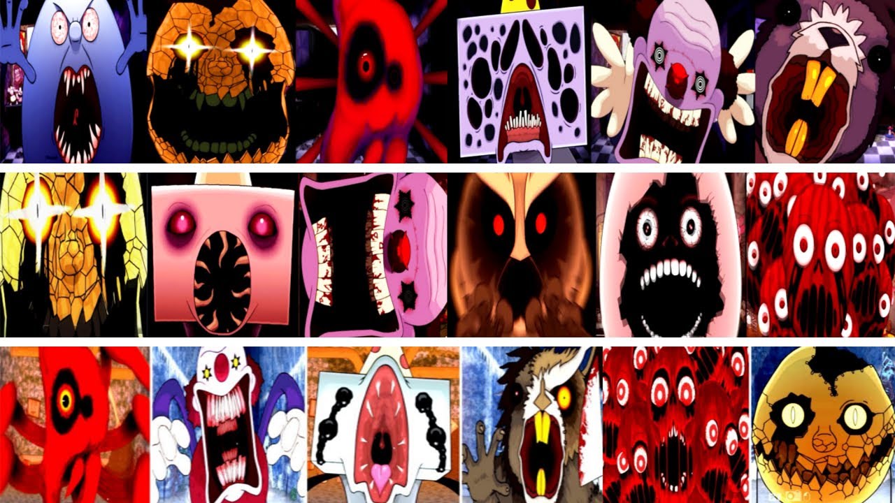 One Night at Flumpty's 1, 2, 3 ALL JUMPSCARES