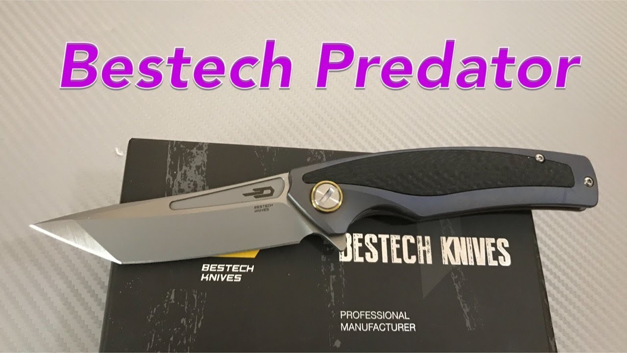 Нож Bestech Predator Blue BT1706Великолепный дизайн и плавный ход!