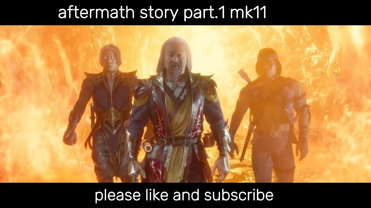 part 1 of playing aftermath mk11 story